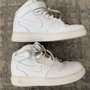 Nike White Air High-Top Sneakers